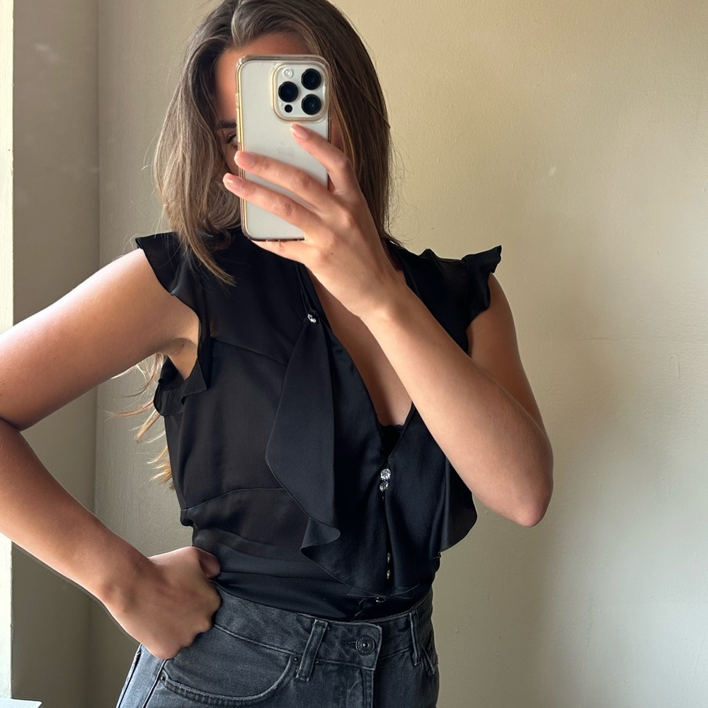 Azzaro silk top